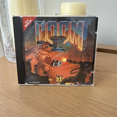 Vintage 1994 DOOM II CD-ROM Apple Mac Macintosh Computer Game id Software - Image 1 of 4