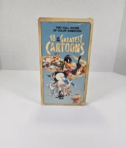 18 Of The Greatest Cartoons Vhs - Bild 1 von 6