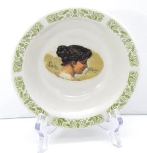 Lou & Bee " Lady Alice " Decorative MCM Bowl 5.25" Upcycled Caribe Pottery - Picture 1 of 13