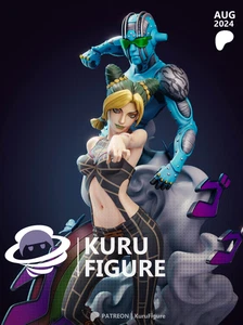 Kujo Jolyne Garage Kit | JoJo Fan Art | 1:7 Resin Anime Figur | Kurufigure - Bild 1 von 7
