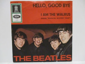 THE BEATLES 7" : HELLO, GOOD BYE / I AM THE WALRUS = 12/1967 mint- - Bild 1 von 6