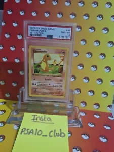 PSA 8 - 1st Edition - Shadowless - Charmander 46/102 - Base Set - Picture 1 of 2