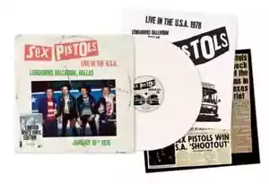 SEX PISTOLS 'Dallas USA 1978' White Vinyl LP - NEW IN STOCK UK - Foto 1 di 2