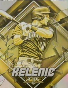 2022 Topps Fire #103 Jarred Kelenic Gold Minted - Picture 1 of 2