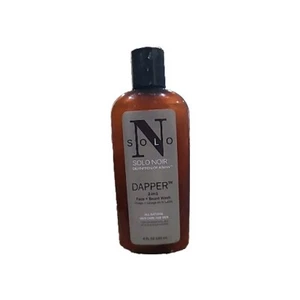 Solo Noir Men's DAPPER 2 -in-1 Face + Beard Wash 4oz - Picture 1 of 1