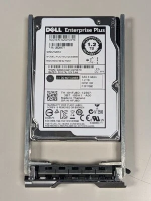 Dell 1.2TB 10K RPM | SAS 6Gbps | 2.5" | CADDY INCLUSO | HUC101212CSS600 - Immagine 1 di 3