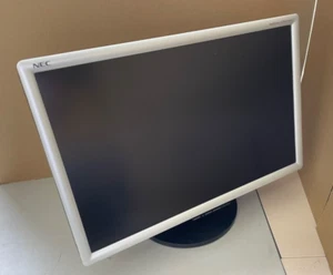 NEC Multisync LCD2470WNX 24" LCD Monitor S-PVA Pivot 1920x 1200 VGA DVI mit Fuss - Bild 1 von 6