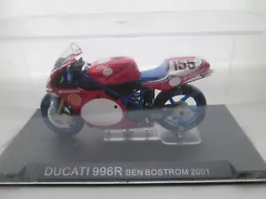 BEN BOSTROM DUCATI 996R 2001 MOTORRADMODELL MASSSTAB 1:24 - Bild 1 von 1