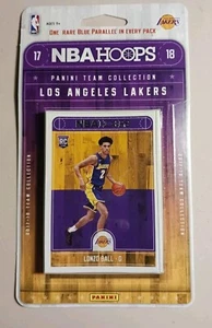 2017-18 Panini NBA Hoops Team Collection Los Angeles Lakers New In Box Lonzo RC - Picture 1 of 2