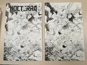 Image Comics Nocterra #3 Tony Daniel s/w 1:10 und 1:25 Virgin Scott Snyder - Bild 1 von 12