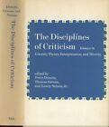 Peter Demetz / Disciplines Of Criticism Essays In Literary Theory 1St Ed 1968