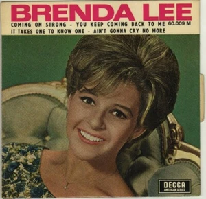 BRENDA LEE COMING ON STRONG FRENCH ORIG EP 45 PS 7" - Picture 1 of 1