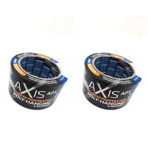 (2 PACK) Blue Dolphin 2.36 in. W X 90 ft. L White High Strength Painter's Tape - Picture 1 of 3