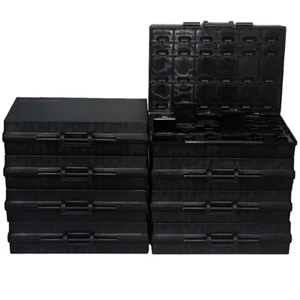 8pcs AideTek BOXALL48 ESD safe Enclosure for surface mount components - Picture 1 of 10