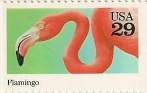 US 2707 Wild Animals Flamingo 29c single MNH 1992 - Picture 1 of 1