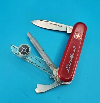 Vintage Wenger Whistle Red Swiss Army Knife Multi Tool! RARE! - Image 1 of 4