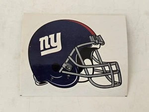 New York Giants NFL FOOTBALL HELMET STICKER 3.25”x2.5” New - Picture 1 of 2