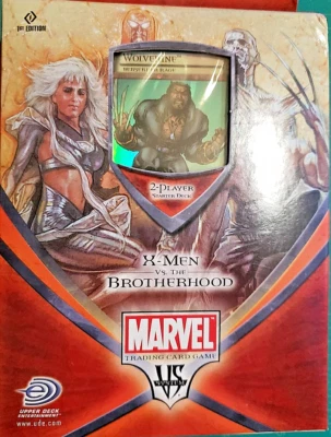 Marvel's X-Men VS Brotherhood CCG 2 Player Starter Deck Box 1St Ed. - Image 1 of 4