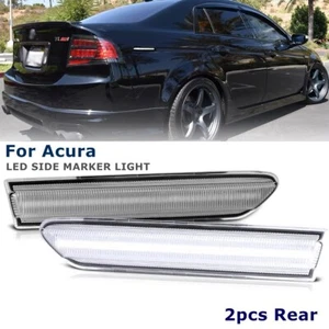For 2004 2005 2006 2007 2008 Acura TL White LED Rear Fender Side Marker Light - Bild 1 von 7