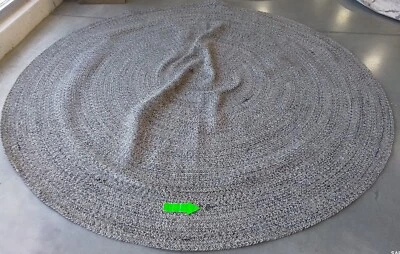 Tapete de rosca quebrada IVORY SGREY 9'-0" x 9'-0", preço reduzido 1172767759 BRD256A-9R - Imagem 1 de 3