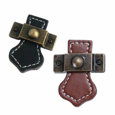 Leather Cabinet Pulls & Drawer Handles – Stylish Leather Furniture Handles - Image 1 of 4