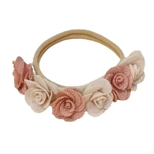 Baby Girl Headbands Flowers - 1Pcs Baby Flower Headbands Newborn Headbands So... - Picture 1 of 6