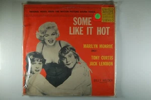 MARILYN MONROE Some Like It Hot Tony Curtis / Lemmon OST UAS 5039 STEREO SEALED - Imagen 1 de 3