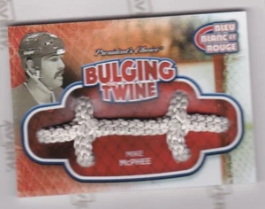2018 ITG BLEU BLANC ET ROUGE MIKE McPHEE BULGING THE TWINE NET 1/5 HABS - Picture 1 of 2