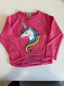 Girls Sweatshirt Unicorn Pullover - Picture 1 of 3