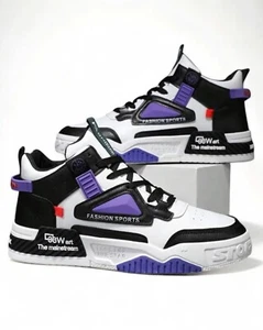 Neu mit Etikett - Journey 413 hohe Sneakers neuer Stil Freizeit HERRENGRÖSSE - 10 - Bild 1 von 6
