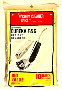 Sacchetti Aspirapolvere Cura Tappeti Per Eureka F&G Confezione da 10 - Foto 1 di 1