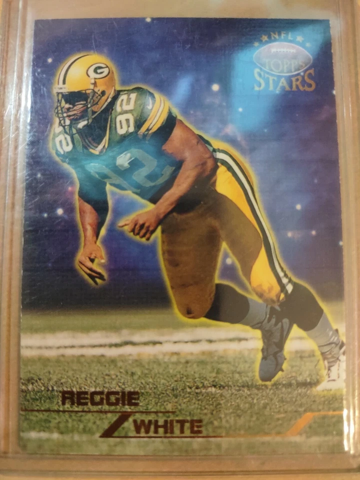 1998 Reggie White Topps NFL Stars #105 Numbered 4328/8799 - Image 1 of 2