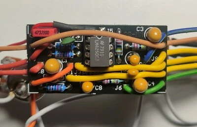 Bosko MusicMan StingRay 2-band Active Bass Preamp EQ ( Bosko MM Preamp ) - Image 1 of 4