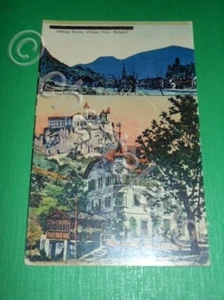 Cartolina Chiusa ( Bolzano ) - Albergo Krone 1920 ca . - Picture 1 of 1