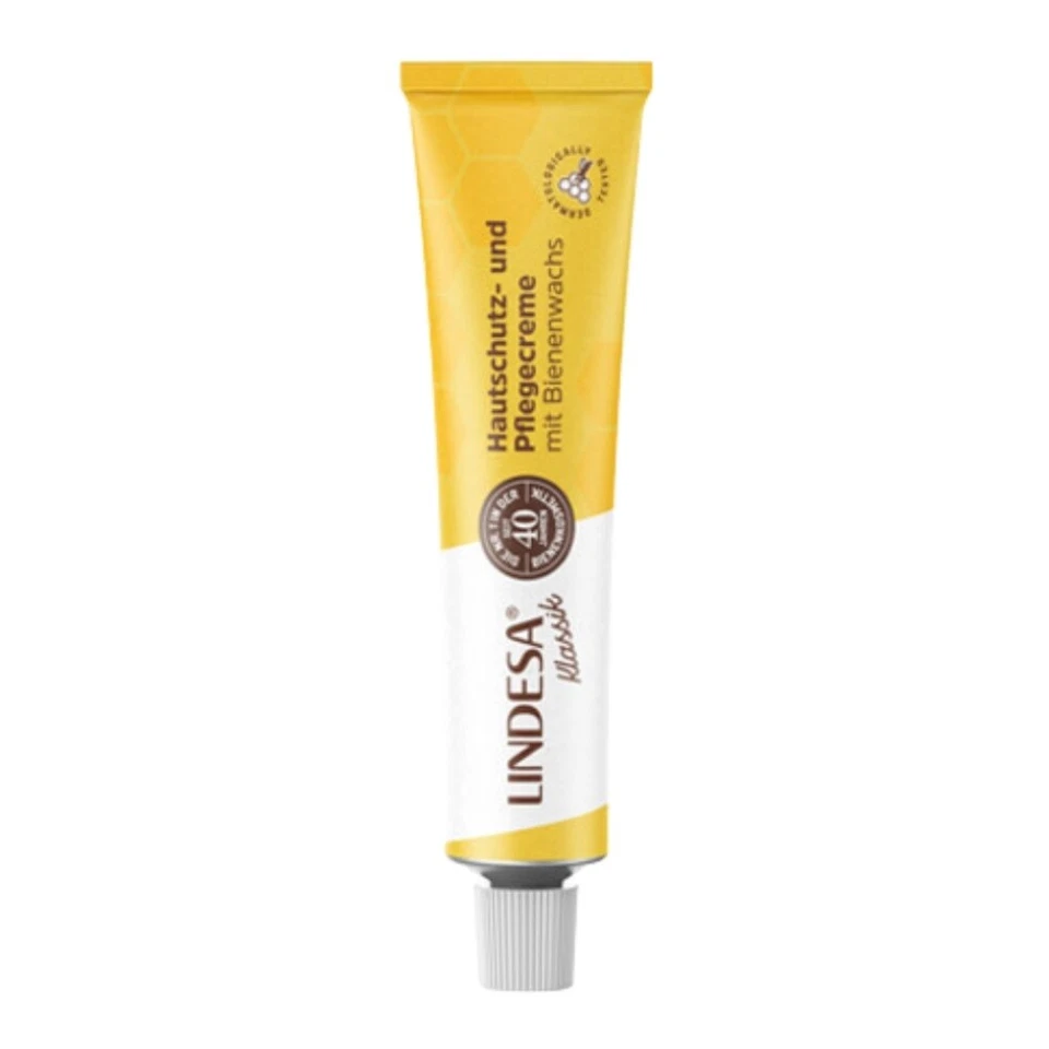 (68,40 EUR/l) Lindesa Klassik Handcreme mit Bienenwachs 50ml - Bild 1 von 1