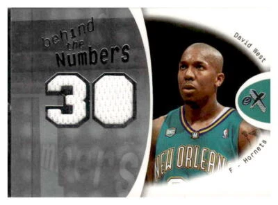 2006-07 E-X #BN-DW David West detrás de los números #/199 Foto 1 de 2