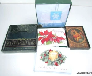 Lot of 91 Mixed 8 x 5 1/2" Handmade Holiday Greeting Cards Xmas - Picture 1 of 2