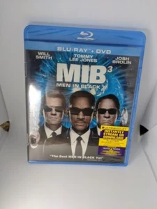 MIB3 Men in Black 3 (Blu-ray Disc) And DVD + Aliens of Men In Black Bonus Disc - Picture 1 of 8