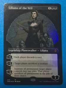 MTG - Liliana of the Veil -DMU -373 - Extended Foil - NM - Unbespielt - Bild 1 von 2