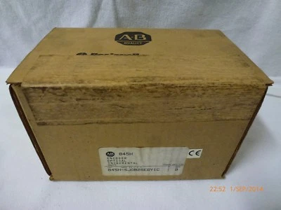 Allen-Bradley 845H Incremental Optical Encoder 99074 845H-SJDB25EGY1C Sealed New - Image 1 of 2