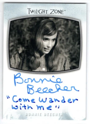 TWILIGHT ZONE ARCHIVES 2020 EDITION AI-26 BONNIE BEECHER Inscription AUTOGRAPH - Image 1 of 2