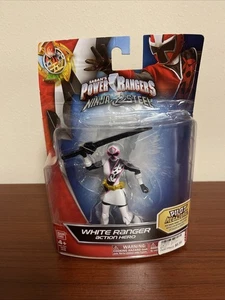 Bandai Power Rangers Ninja Steel White Ranger 5 inch Figur - Bild 1 von 5