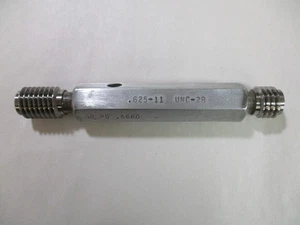 Swanson 5/8-11 UNC-2B Double End Thread Plug Gage Go PD .566 No Go PD . 5732 - Picture 1 of 4