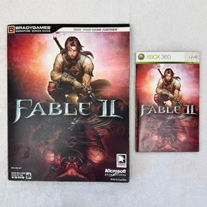 Fable II Official Strategy Guide Book XBOX 360 Bradygames w/Instructions Booklet - Picture 1 of 8