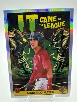 2022 Bowman Chrome It Came to the League #ICFL-3 Marcelo Mayer Red Sox 1453 - Image 1 of 2