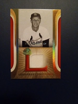 2004 sp legendary cuts Legendary Swatches Stan Musial LSW-SM - Image 1 of 2