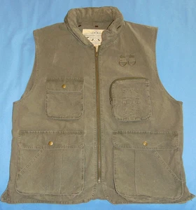 Vintage. BANANA REPUBLIC SAFARI WESTE MIT KAPUZE LARGE - Bild 1 von 4