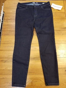 Amazon Essentials Mid Rise Skinny Jeans Damen 14 Dark Wash Denim 28" Schrittlänge Neu mit Etikett - Bild 1 von 8