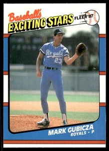 1987 Fleer Exciting Stars Mark Gubicza Kansas City Royals #20 - Picture 1 of 2