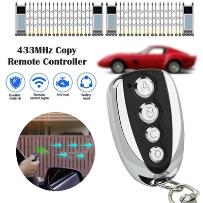 Fernbedienung,433MHZ Universal Handsender Fernbedienung Torantrieb Schiebetor - Bild 1 von 4